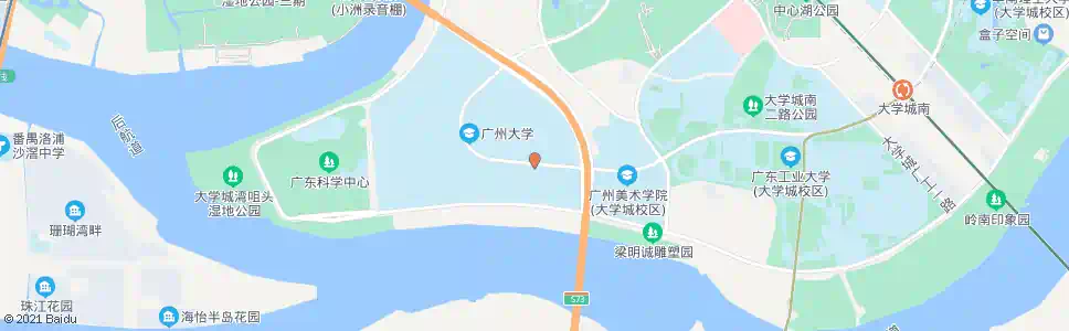 广州广大公寓_公交站地图_广州公交_妙搜公交查询2025