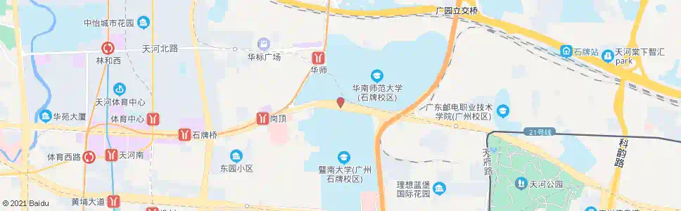 广州师大暨大_公交站地图_广州公交_妙搜公交查询2025