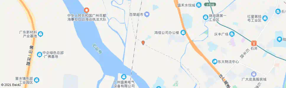 广州石井总站(市114中)_公交站地图_广州公交_妙搜公交查询2025