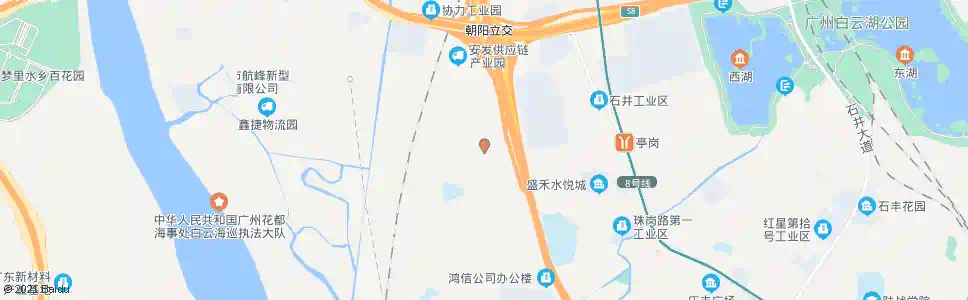 广州石井(朝阳村)_公交站地图_广州公交_妙搜公交查询2025