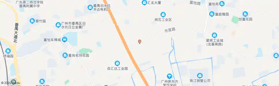 广州新桥村_公交站地图_广州公交_妙搜公交查询2025