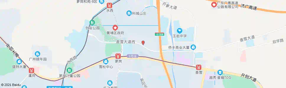 广州萝岗中心区公交站场_公交站地图_广州公交_妙搜公交查询2025