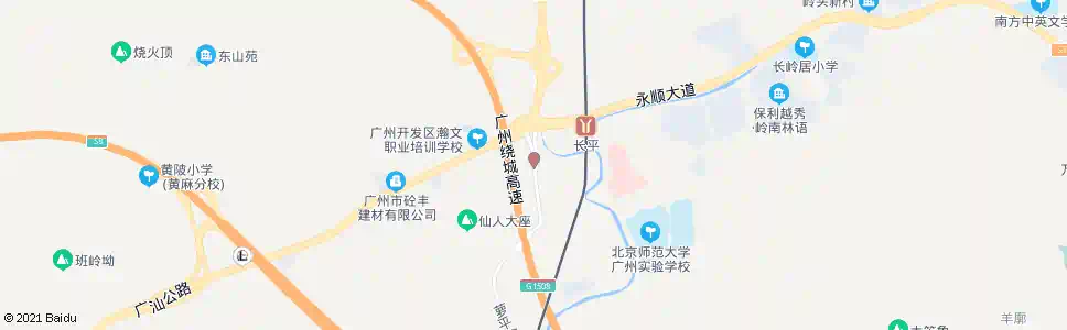 广州屋角_公交站地图_广州公交_妙搜公交查询2025