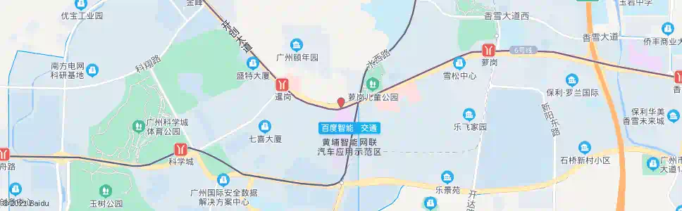 广州暹岗圣贤_公交站地图_广州公交_妙搜公交查询2025
