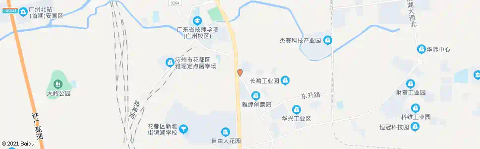 广州东莞庄(广花路)_公交站地图_广州公交_妙搜公交查询2025