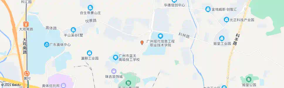 广州大淋岗总站(现代学院)_公交站地图_广州公交_妙搜公交查询2025
