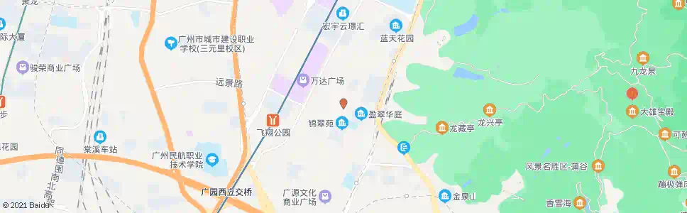 广州云龙路口_公交站地图_广州公交_妙搜公交查询2025