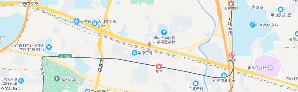 广州棠德小区北_公交站地图_广州公交_妙搜公交查询2025