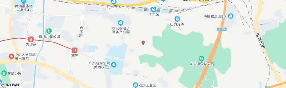 广州华坑路_公交站地图_广州公交_妙搜公交查询2025