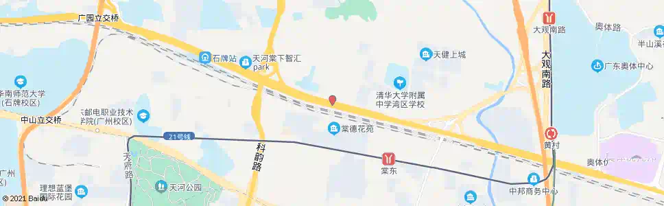 广州广园路(科韵路口)_公交站地图_广州公交_妙搜公交查询2025