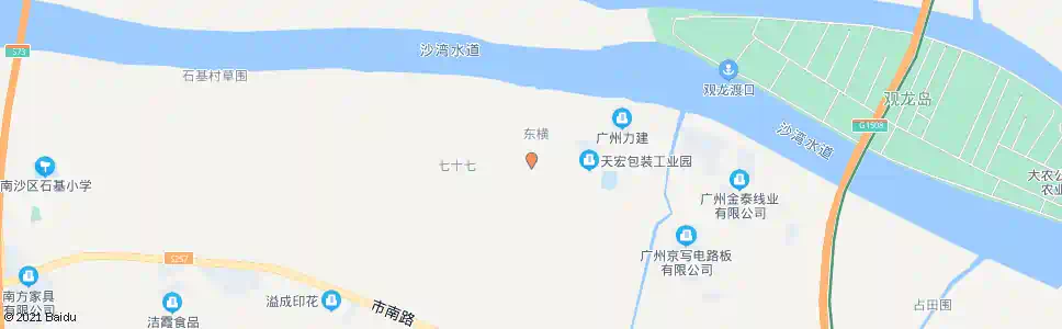 广州东导桥_公交站地图_广州公交_妙搜公交查询2025