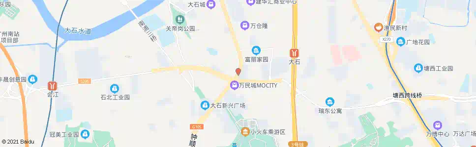 广州番禺礼村总站_公交站地图_广州公交_妙搜公交查询2025