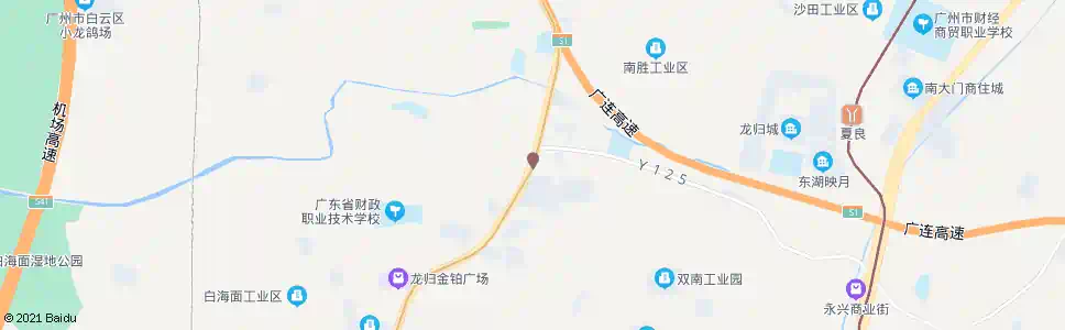 广州行知学院_公交站地图_广州公交_妙搜公交查询2025