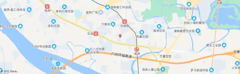 广州晓港湾总站(瑞宝茶叶城)_公交站地图_广州公交_妙搜公交查询2025