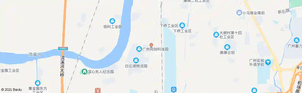 广州石井大道(工业园)_公交站地图_广州公交_妙搜公交查询2025