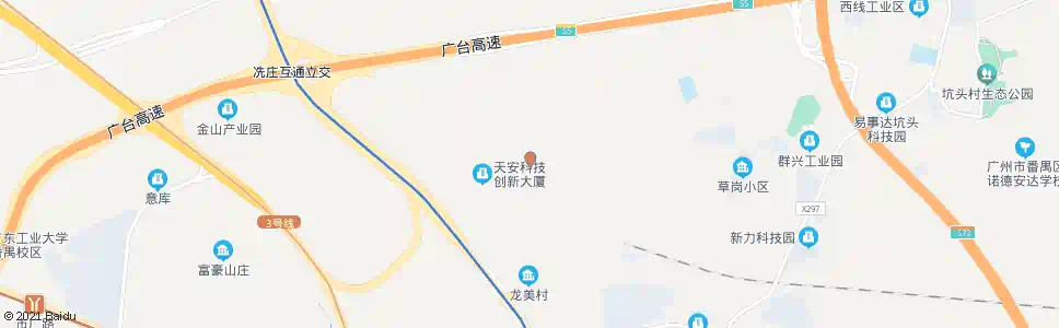 广州天安科技园总站_公交站地图_广州公交_妙搜公交查询2025