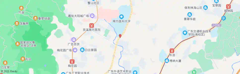 广州京溪路口_公交站地图_广州公交_妙搜公交查询2025