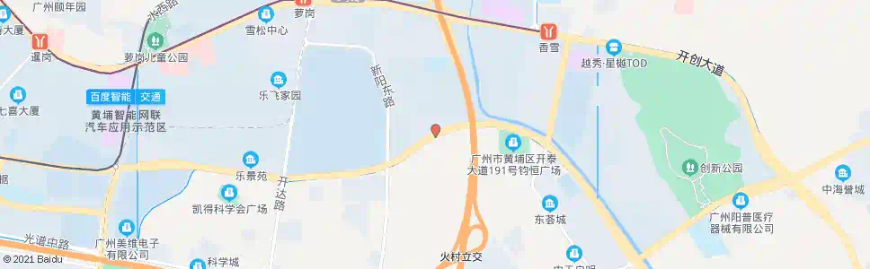 广州石桥新村_公交站地图_广州公交_妙搜公交查询2025
