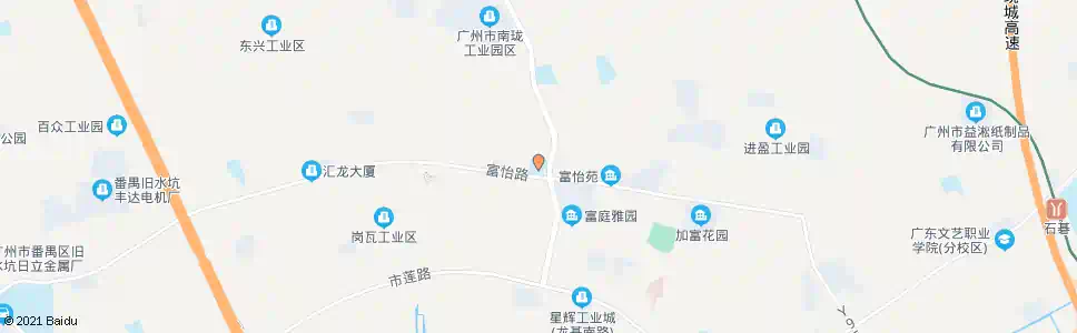广州石基小学大龙校区_公交站地图_广州公交_妙搜公交查询2025
