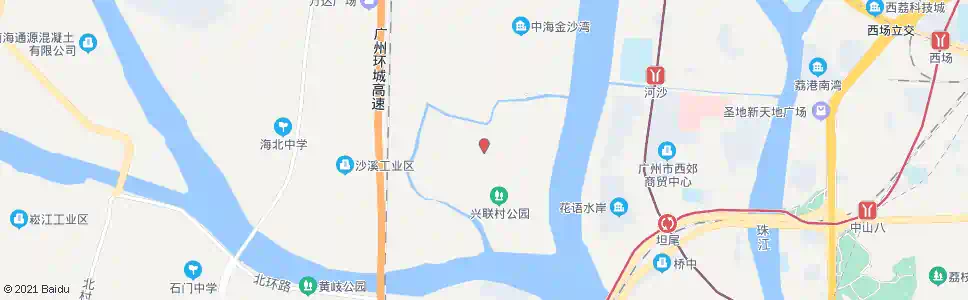 广州白沙小学_公交站地图_广州公交_妙搜公交查询2025