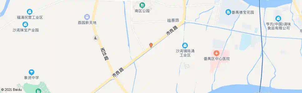 广州番中路口(市良路)_公交站地图_广州公交_妙搜公交查询2025