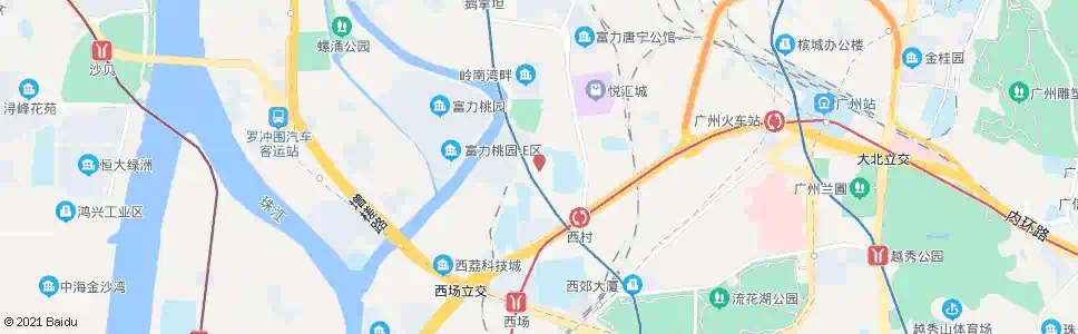 广州南京路小区_公交站地图_广州公交_妙搜公交查询2025