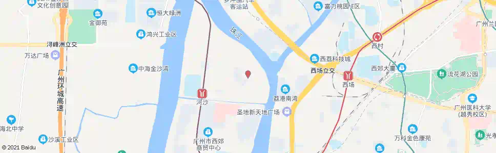 广州东海北路_公交站地图_广州公交_妙搜公交查询2025