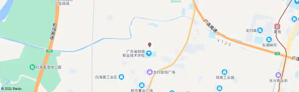 广州南岭村总站_公交站地图_广州公交_妙搜公交查询2025