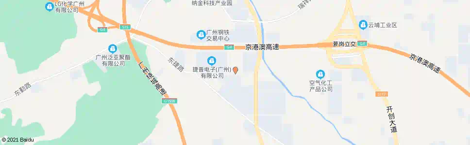 广州赵溪村_公交站地图_广州公交_妙搜公交查询2025