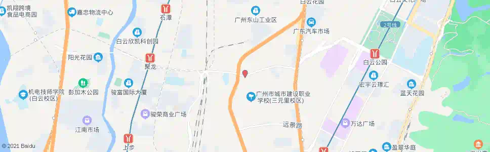 广州岗贝路口_公交站地图_广州公交_妙搜公交查询2025