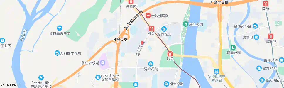 广州环洲三路_公交站地图_广州公交_妙搜公交查询2025