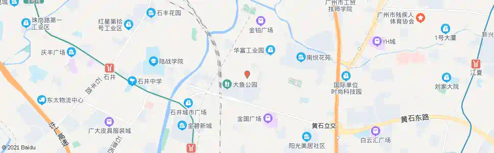 广州环滘工业区_公交站地图_广州公交_妙搜公交查询2025