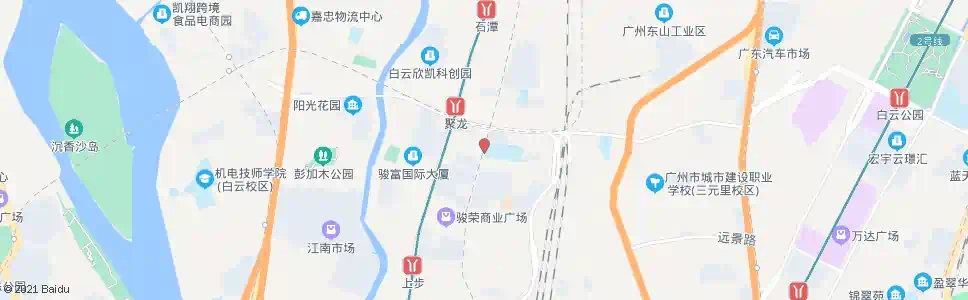 广州富康路_公交站地图_广州公交_妙搜公交查询2025