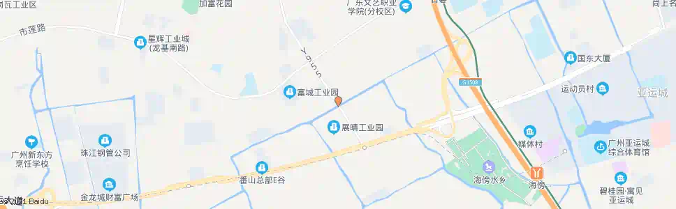 广州海涌路_公交站地图_广州公交_妙搜公交查询2025