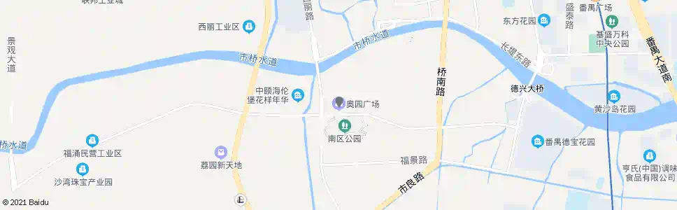 广州奥园广场_公交站地图_广州公交_妙搜公交查询2025