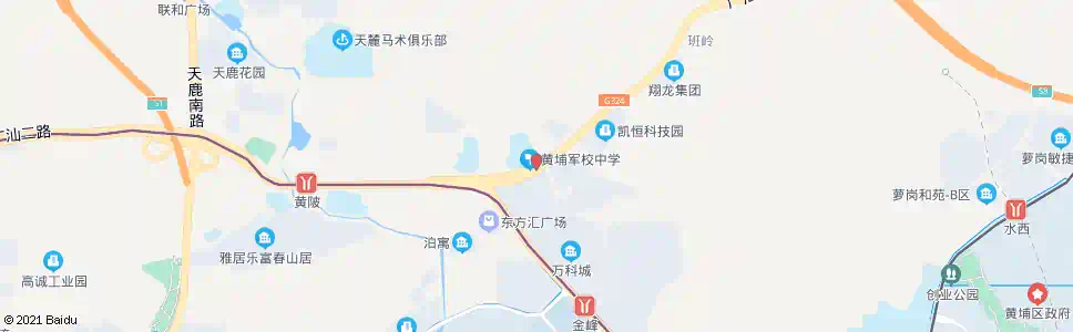 广州万龙路口_公交站地图_广州公交_妙搜公交查询2025