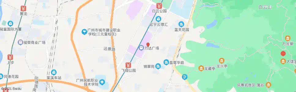 广州云城东路云城南三路口_公交站地图_广州公交_妙搜公交查询2025