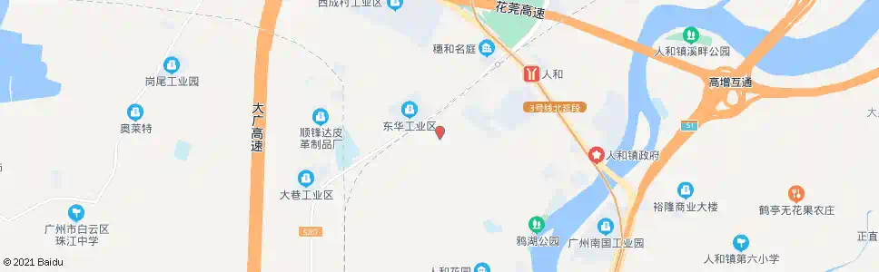 广州鸦湖村_公交站地图_广州公交_妙搜公交查询2025