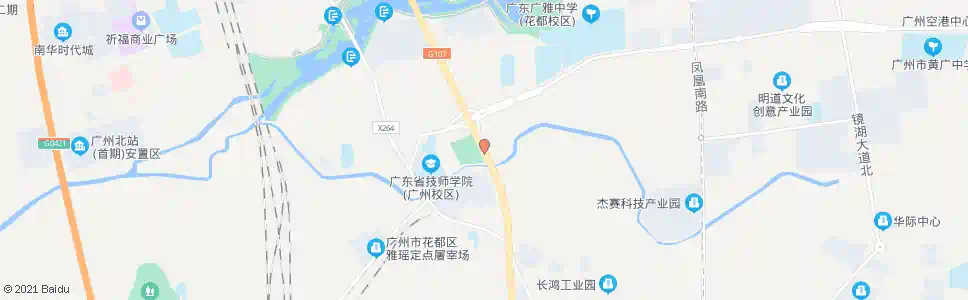 广州花都美居中心_公交站地图_广州公交_妙搜公交查询2025