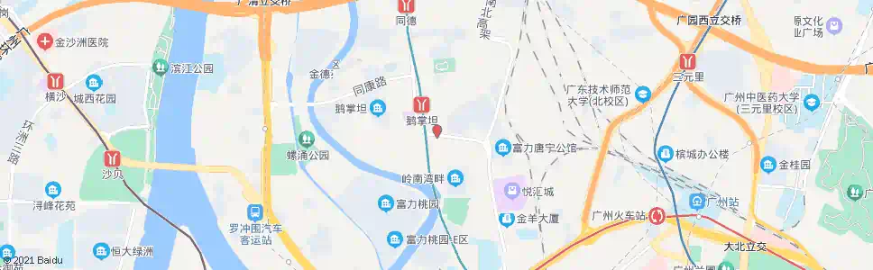 广州西湾路_公交站地图_广州公交_妙搜公交查询2025