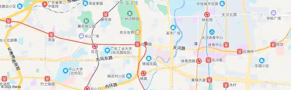 广州天河立交_公交站地图_广州公交_妙搜公交查询2025