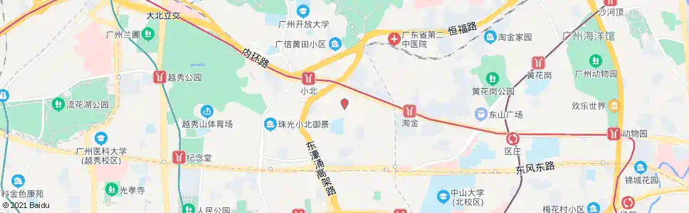 广州北较场横路_公交站地图_广州公交_妙搜公交查询2025