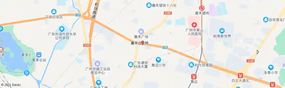 广州尖彭路口_公交站地图_广州公交_妙搜公交查询2025