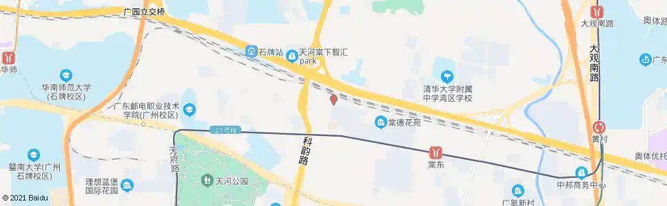 广州棠下小区总站(西区)_公交站地图_广州公交_妙搜公交查询2025