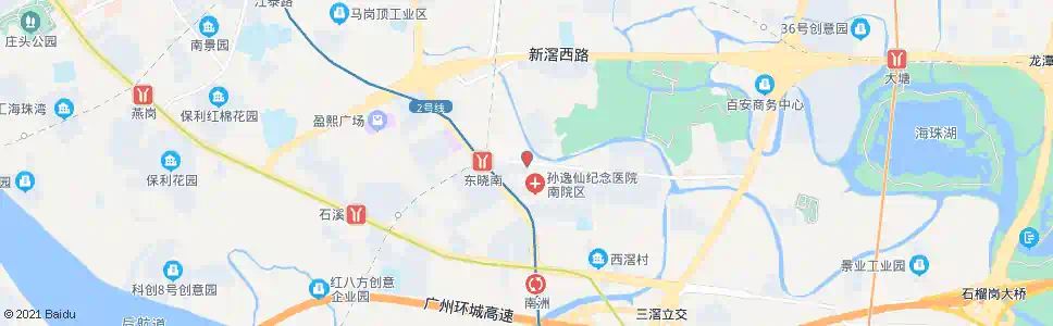 广州南洲北路总站_公交站地图_广州公交_妙搜公交查询2025
