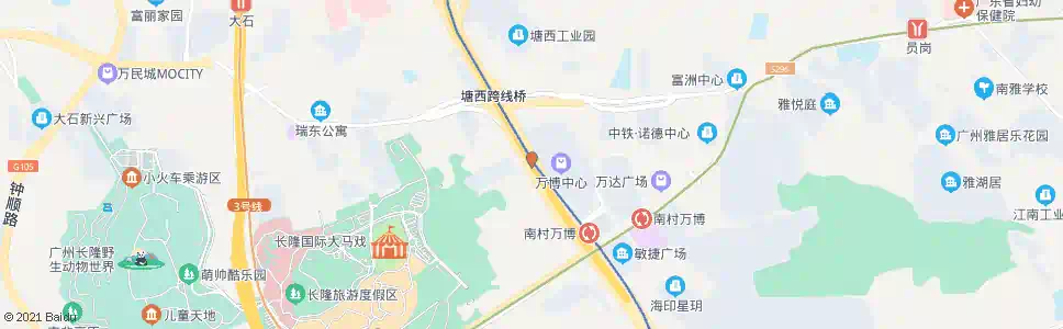 广州南大路口_公交站地图_广州公交_妙搜公交查询2025