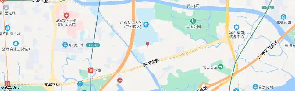 广州赤沙总站(广东财经大学)_公交站地图_广州公交_妙搜公交查询2025