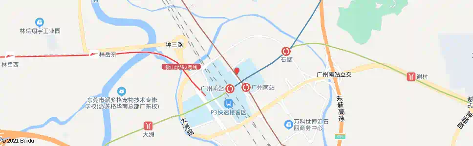 广州广州南汽车客运站_公交站地图_广州公交_妙搜公交查询2025