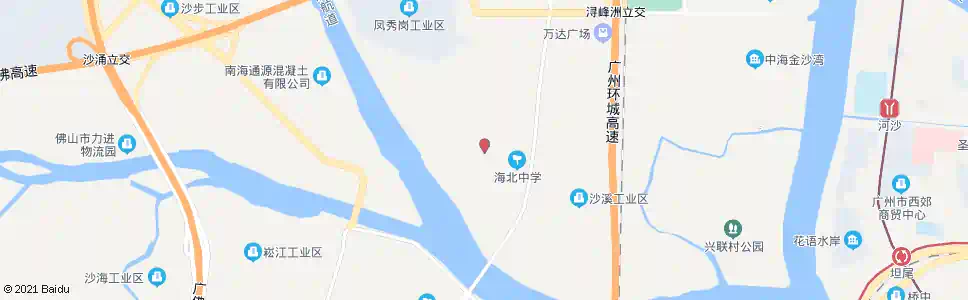 广州城际海北广场_公交站地图_广州公交_妙搜公交查询2025