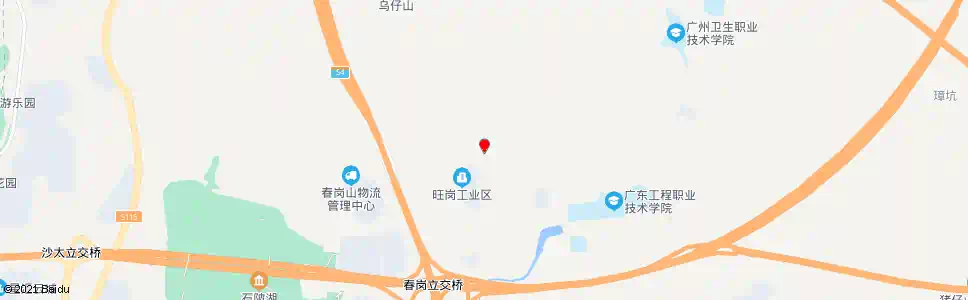 广州渔沙坦总站(旺岗)_公交站地图_广州公交_妙搜公交查询2025